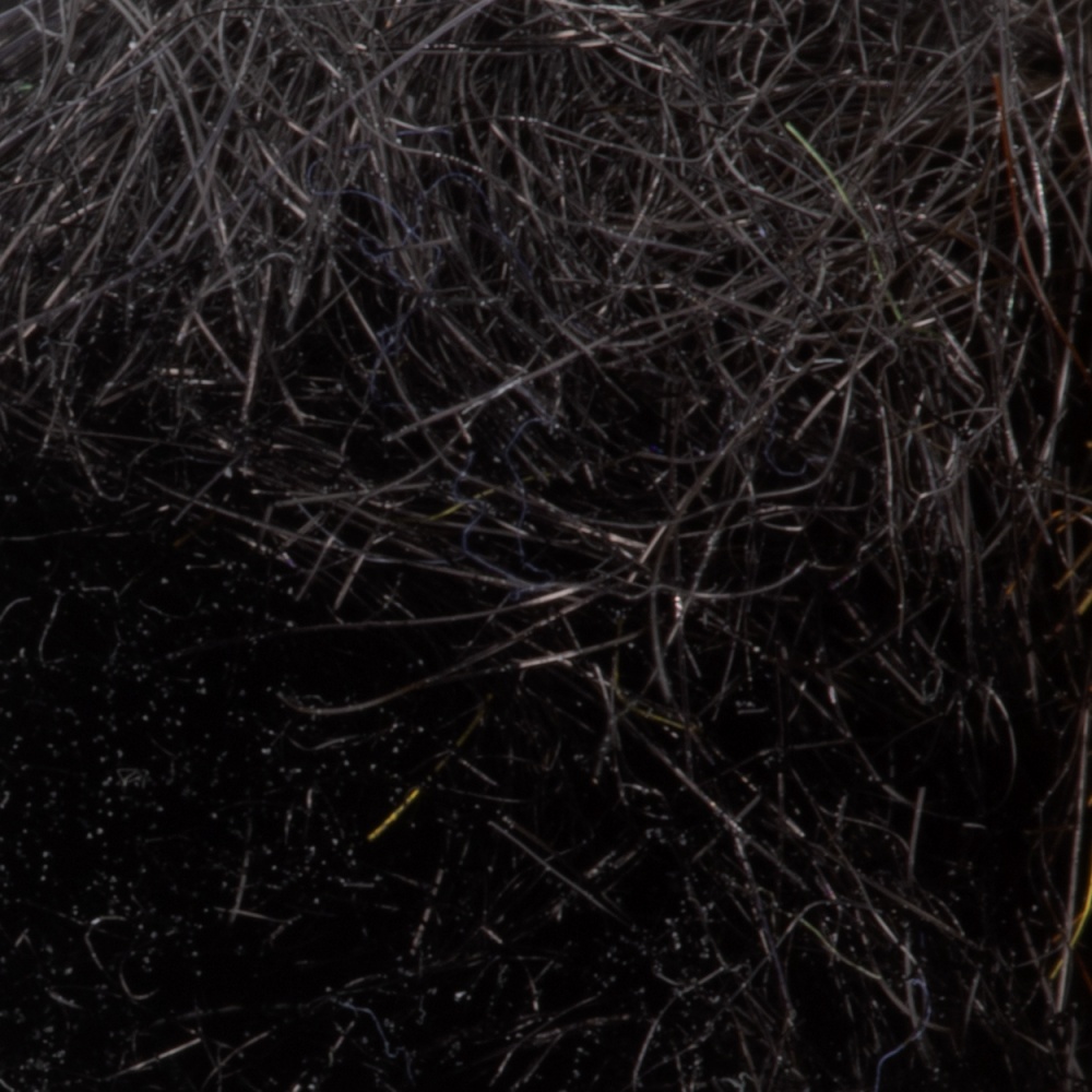 Semperfli Semperseal Subs Black Fly Tying Materials Vibrant, Transluscent Seals Fur Substitute